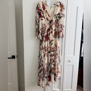 Buffalo David Bitton Floral Long Sleeve Dress